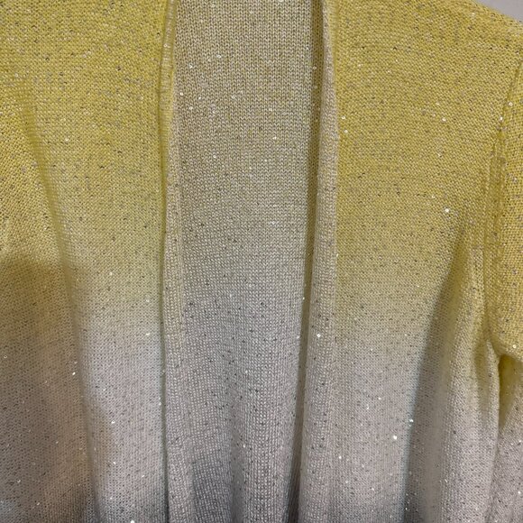 * ❤️ BEAUTIFUL OPEN FRONT CARDIGAN SWEATER XLARGE - Picture 2 of 7